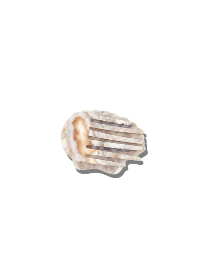 Solar Eclipse - Handmade Seashell Lay Down Claw Clip | Eco-Friendly