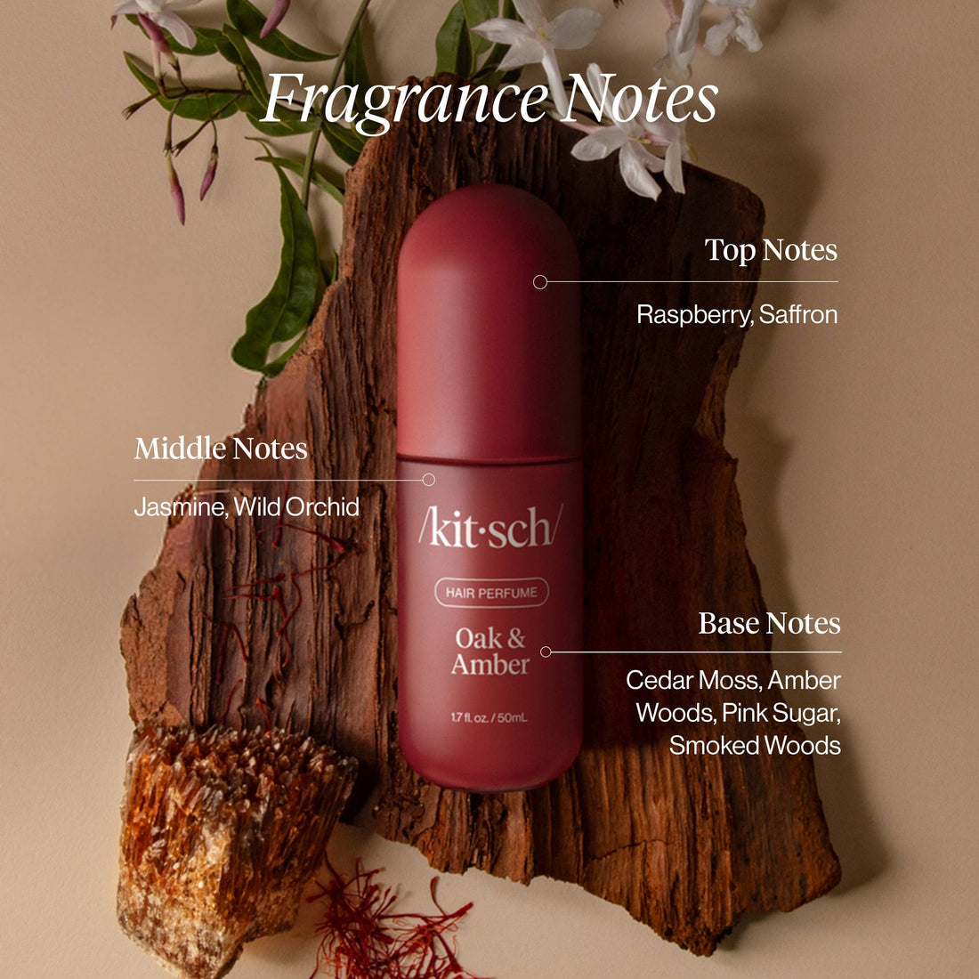 KITSCH - Oak &amp; Amber Hair Perfume