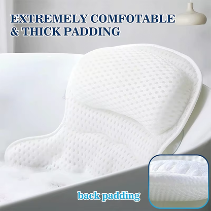 VIGOR - Luxury Bath Pillows for Tub Neck and Back Support