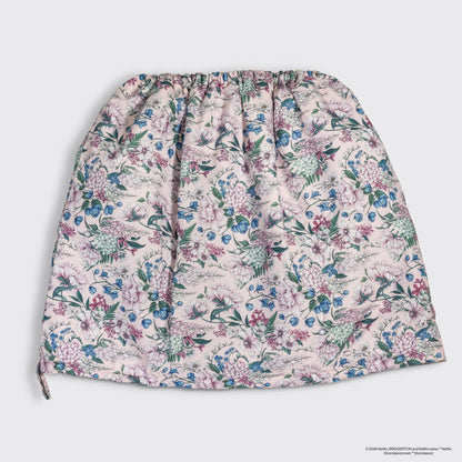 KITSCH - Bridgerton x Kitsch Satin-Lined Flexi Shower Cap in Wisteria