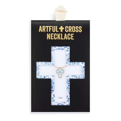 DEMDACO - Hope Artful Cross Necklace - 16in