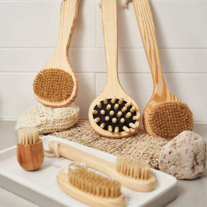 Baudelaire - Cedar Brush Display (4 Brushes each, inc Sisal)