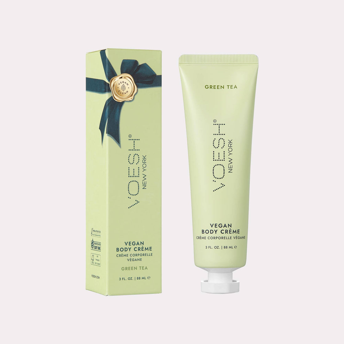 VOESH New York - Vegan Body Crème - Green Tea 3oz Retail