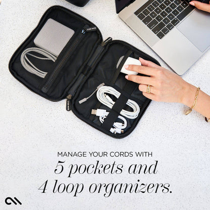 Case-Mate - Travel Tech Organizer - Black