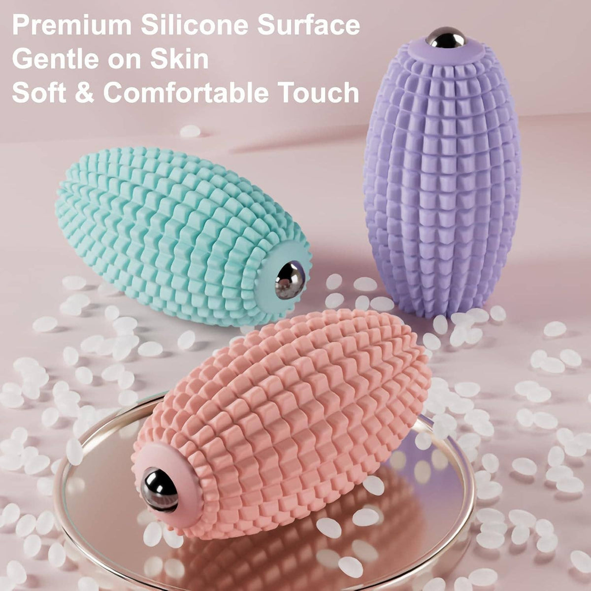 VIGOR - Yoga Fitness Deep Massage Relax Olive Fascia Silicone