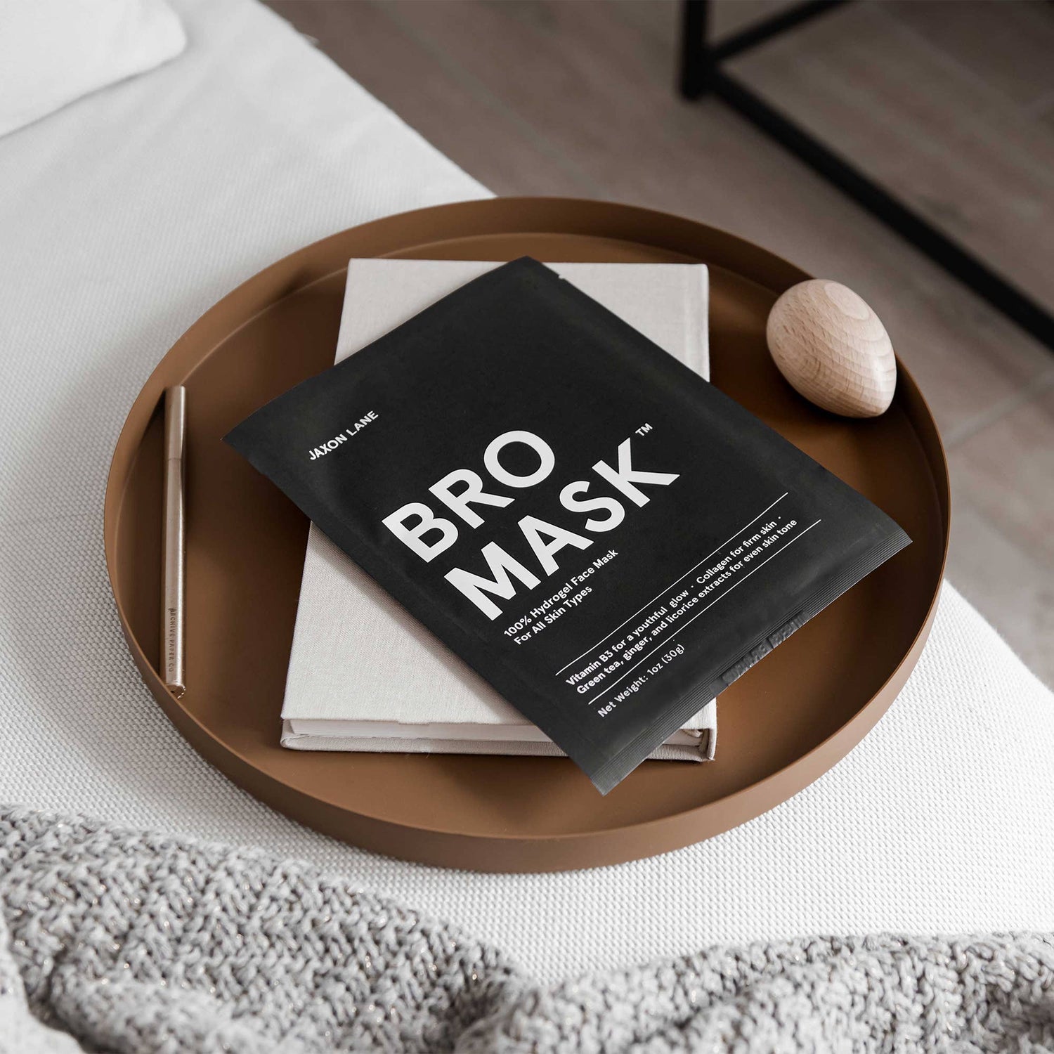 JAXON LANE - BRO MASK Hydrogel Face Mask Sheet Mask for Men (Single)