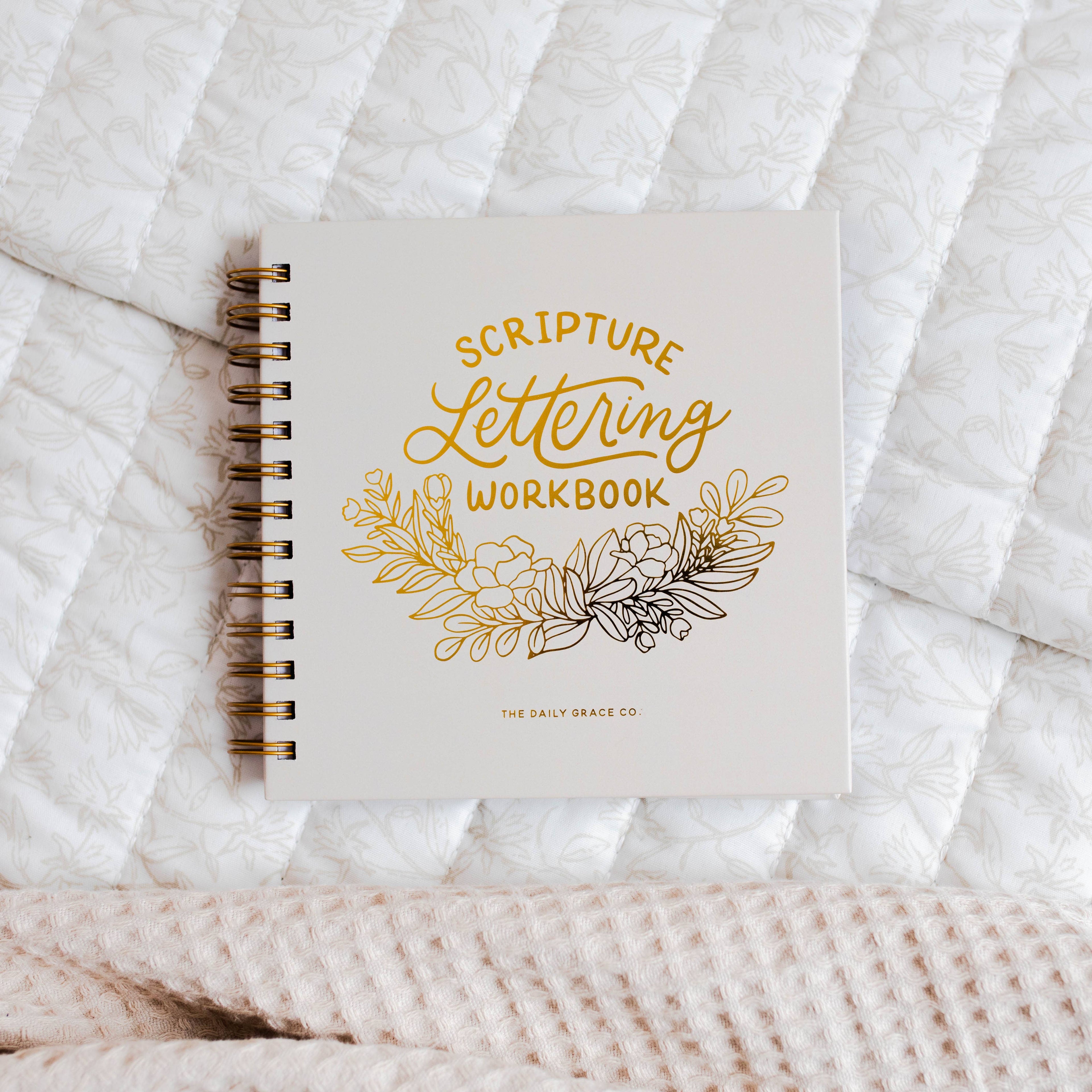 The Daily Grace Co - Daily Grace Scripture Lettering Workbook