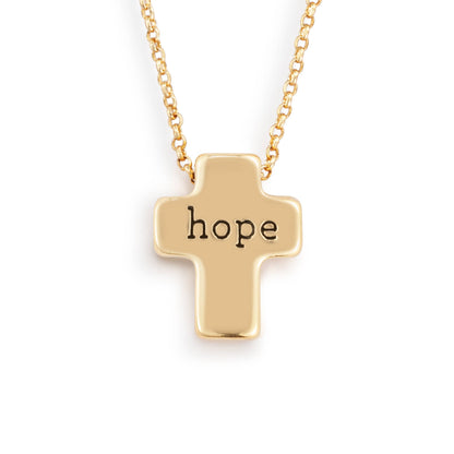 DEMDACO - Hope Artful Cross Necklace - 16in