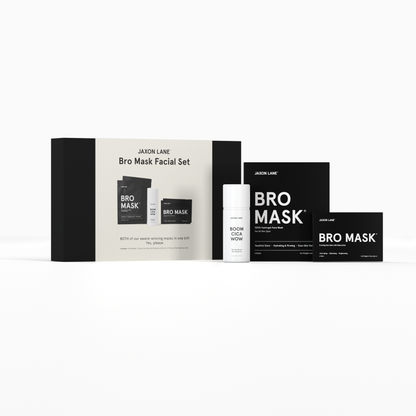 JAXON LANE - Bro Mask Facial Set- Ready, Set, Glow Gift Box by Jaxon Lane