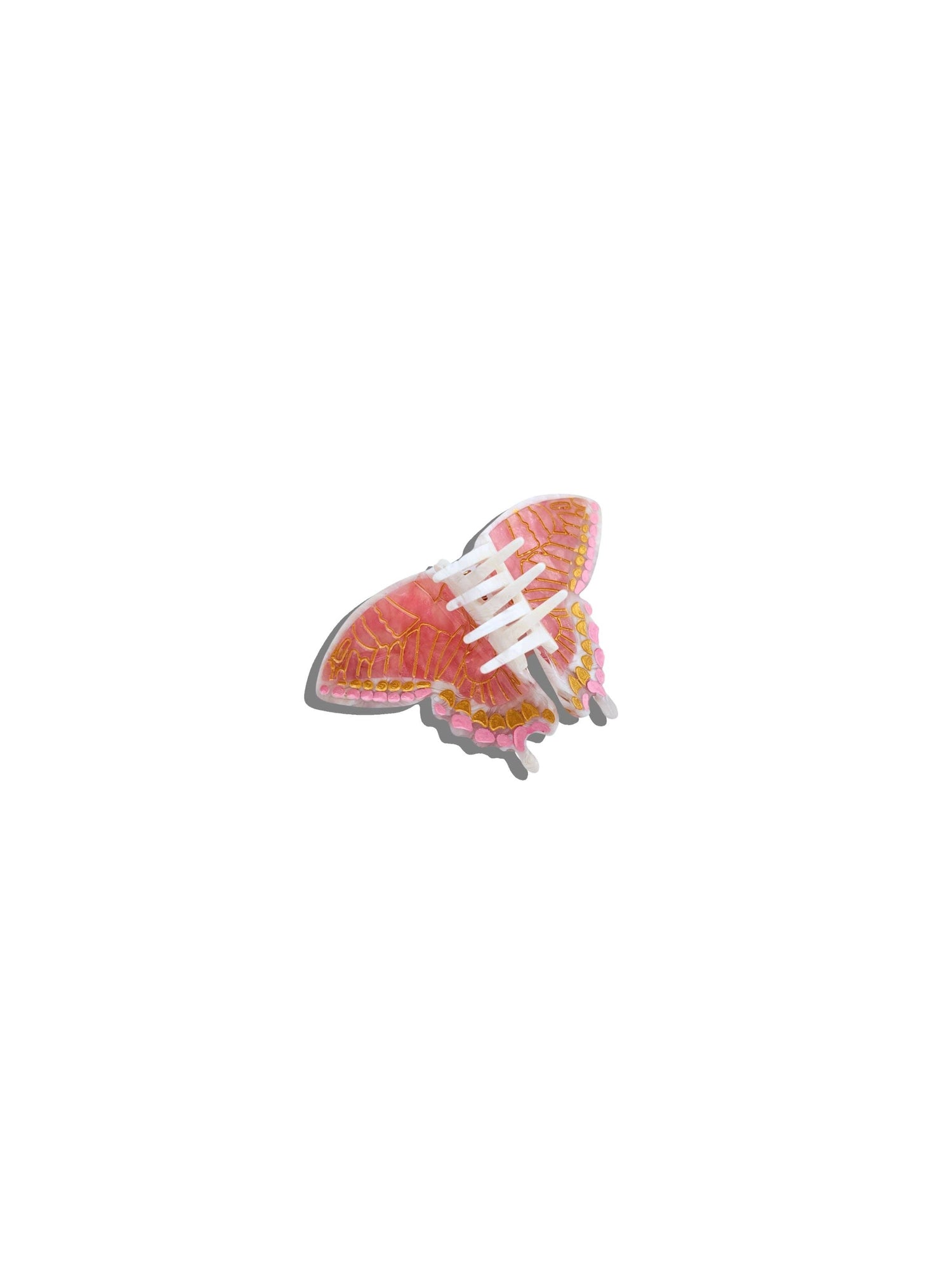 Solar Eclipse - Hand-Painted Mini Swallowtail Butterfly Claw Hair Clip | Eco-Friendly - Limited Edition