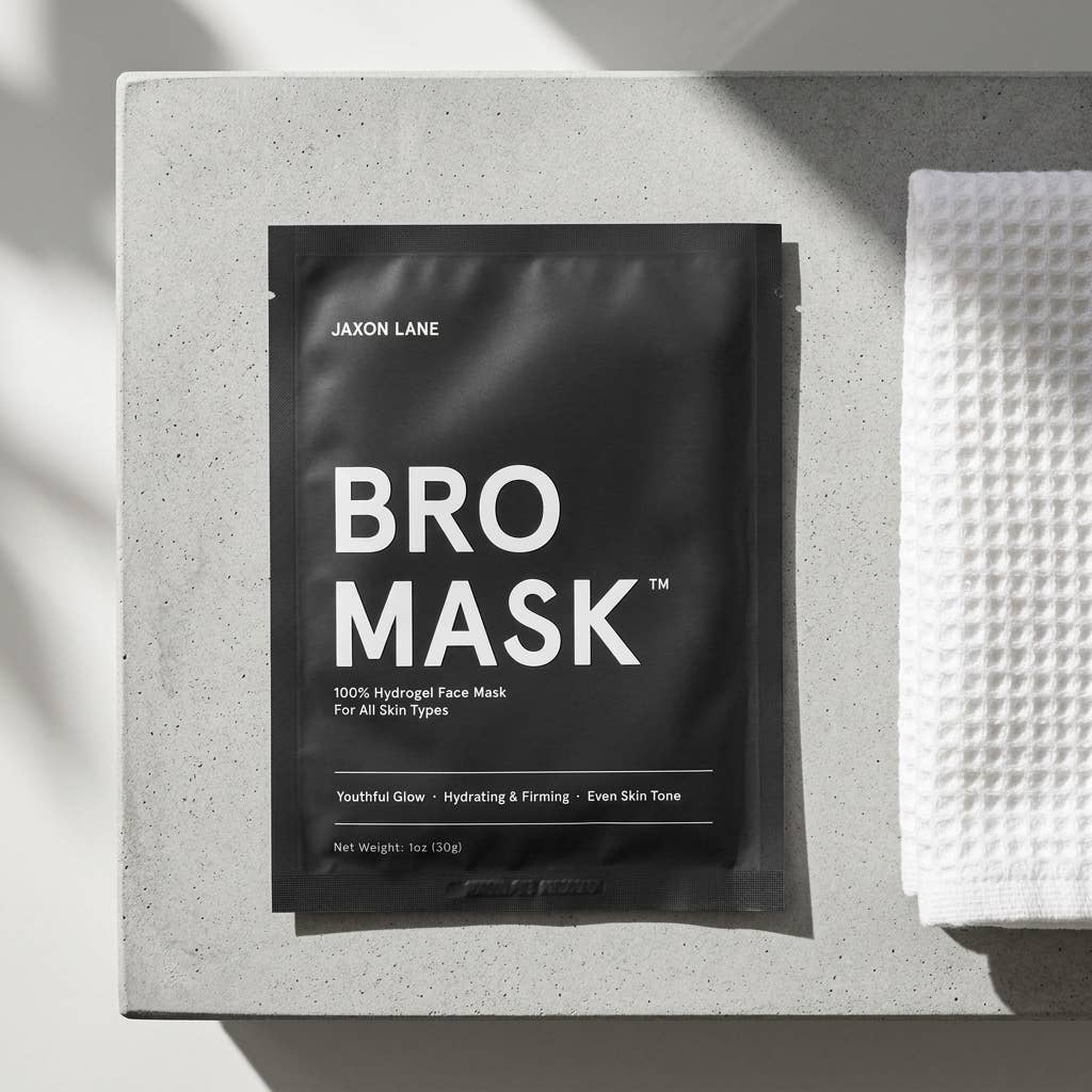 JAXON LANE - BRO MASK Hydrogel Face Mask Sheet Mask for Men (Single)