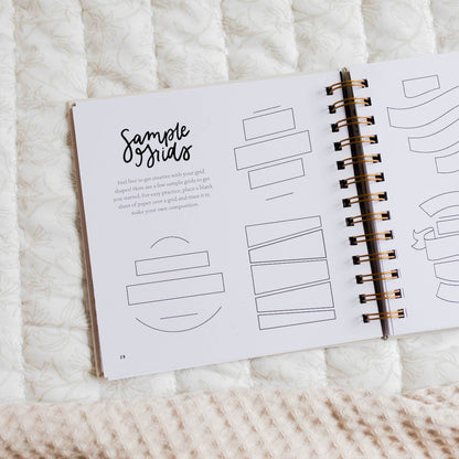 The Daily Grace Co - Daily Grace Scripture Lettering Workbook