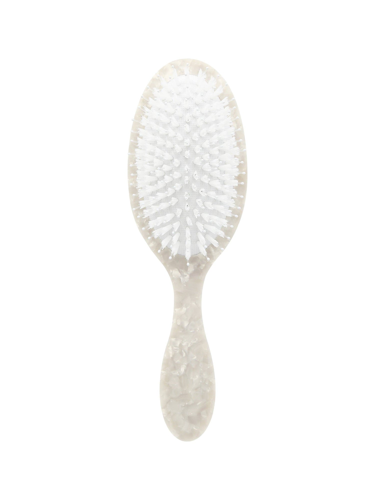 Solar Eclipse - Hand-painted White Sakura Blossom Brush | Eco-Friendly