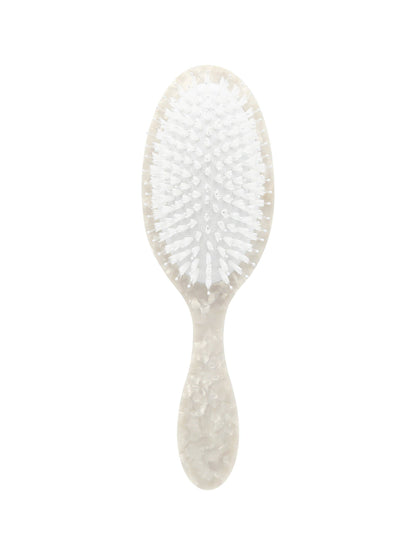 Solar Eclipse - Hand-painted White Sakura Blossom Brush | Eco-Friendly