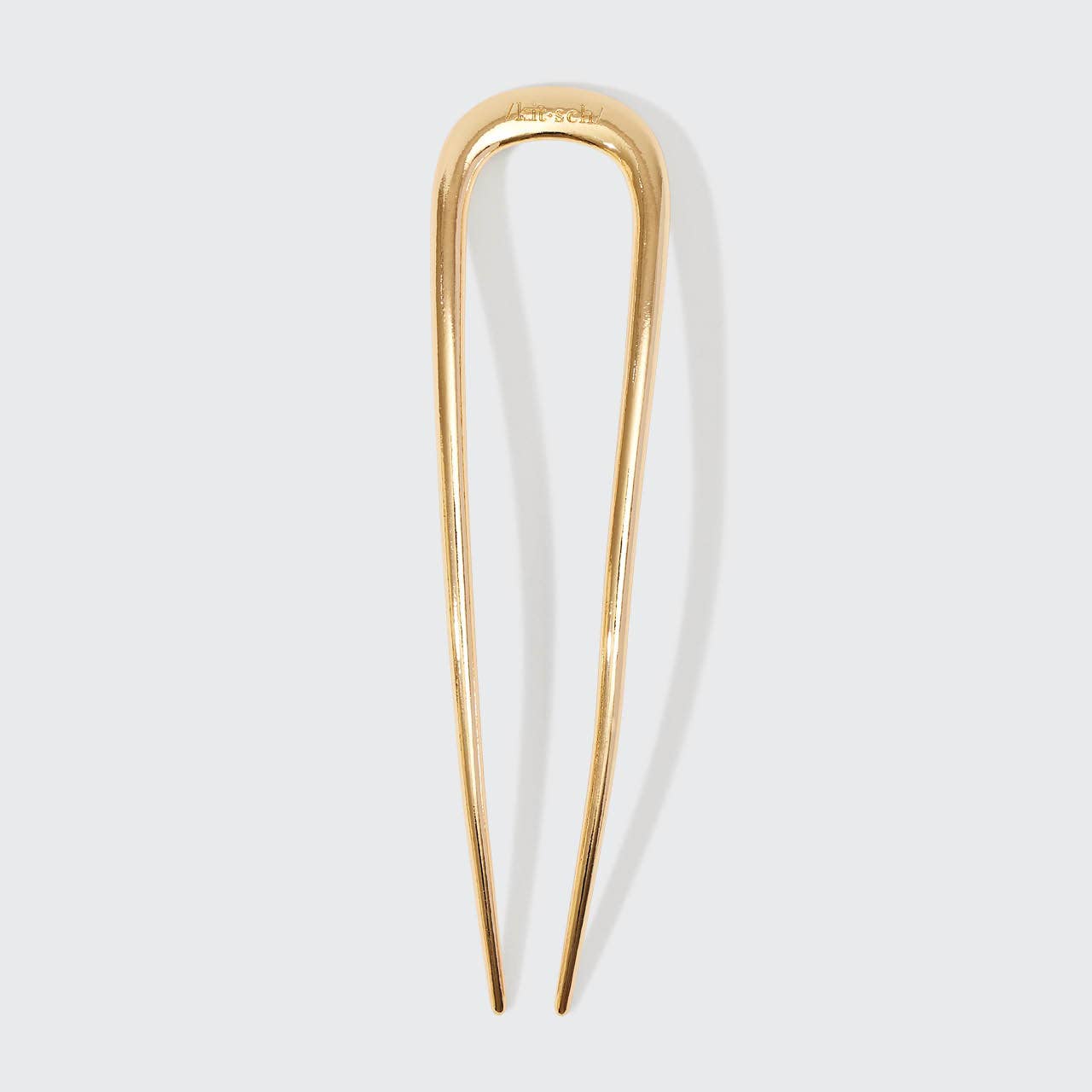 KITSCH - Metal French Hair Pin - Gold