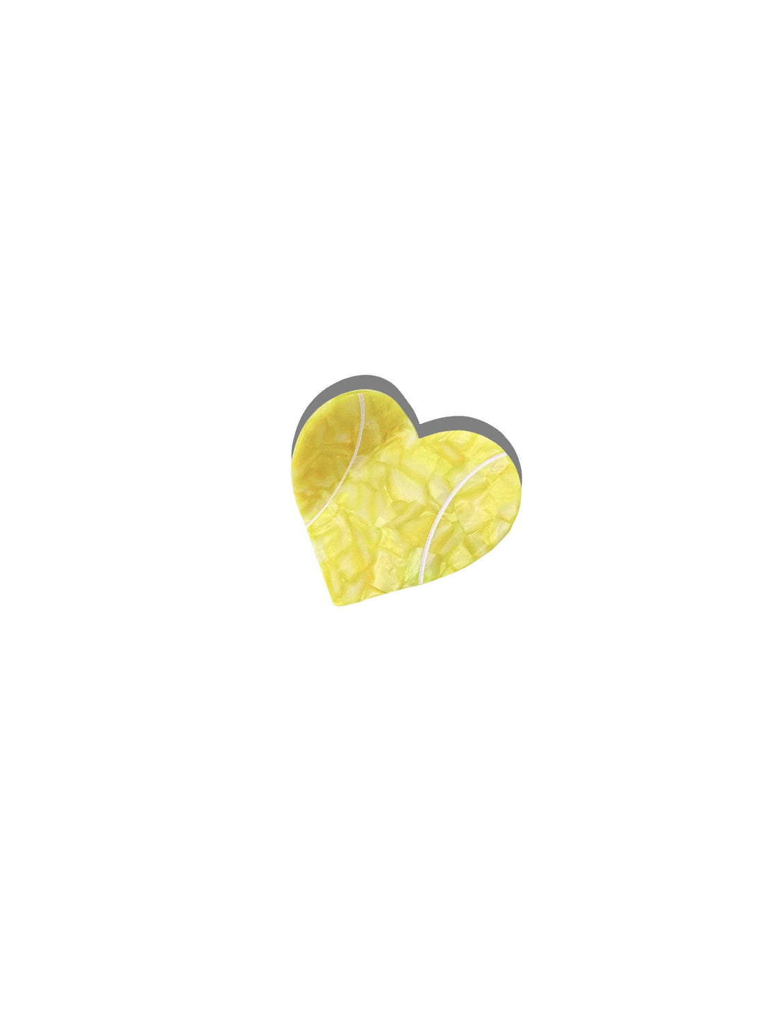Solar Eclipse - Hand-painted Tennis Lover Claw Hair Clip | Eco-Friendly