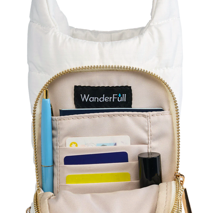 WanderFull - Original HydroBag - White Ripstop HydroBag® with Golf Embroidery