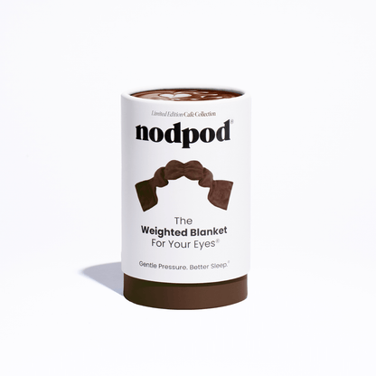 nodpod - Espresso Weighted Sleep Mask - Eye Mask