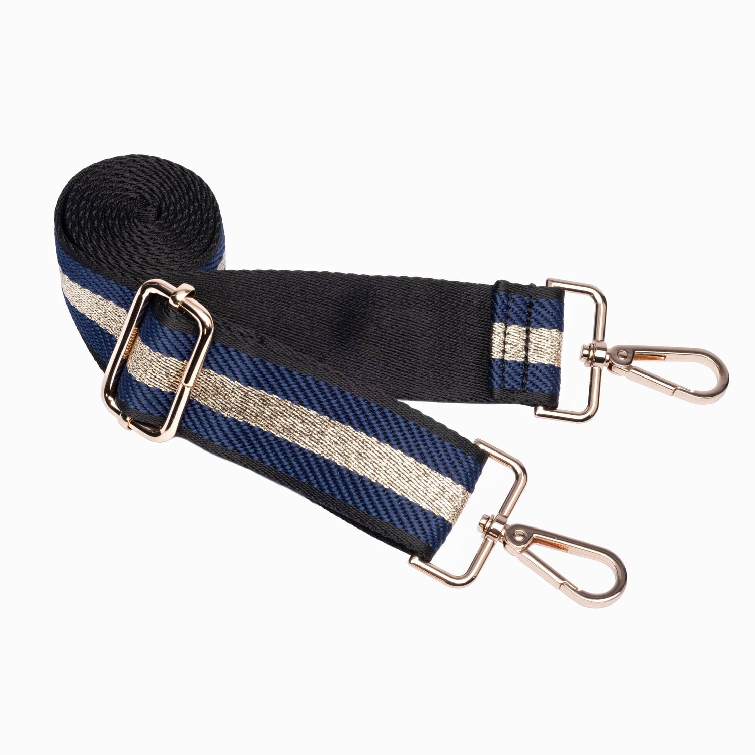 WanderFull - Original HydroBag - Navy Blue Matte HydroBag™ with Navy/Gold Strap