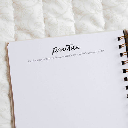 The Daily Grace Co - Daily Grace Scripture Lettering Workbook
