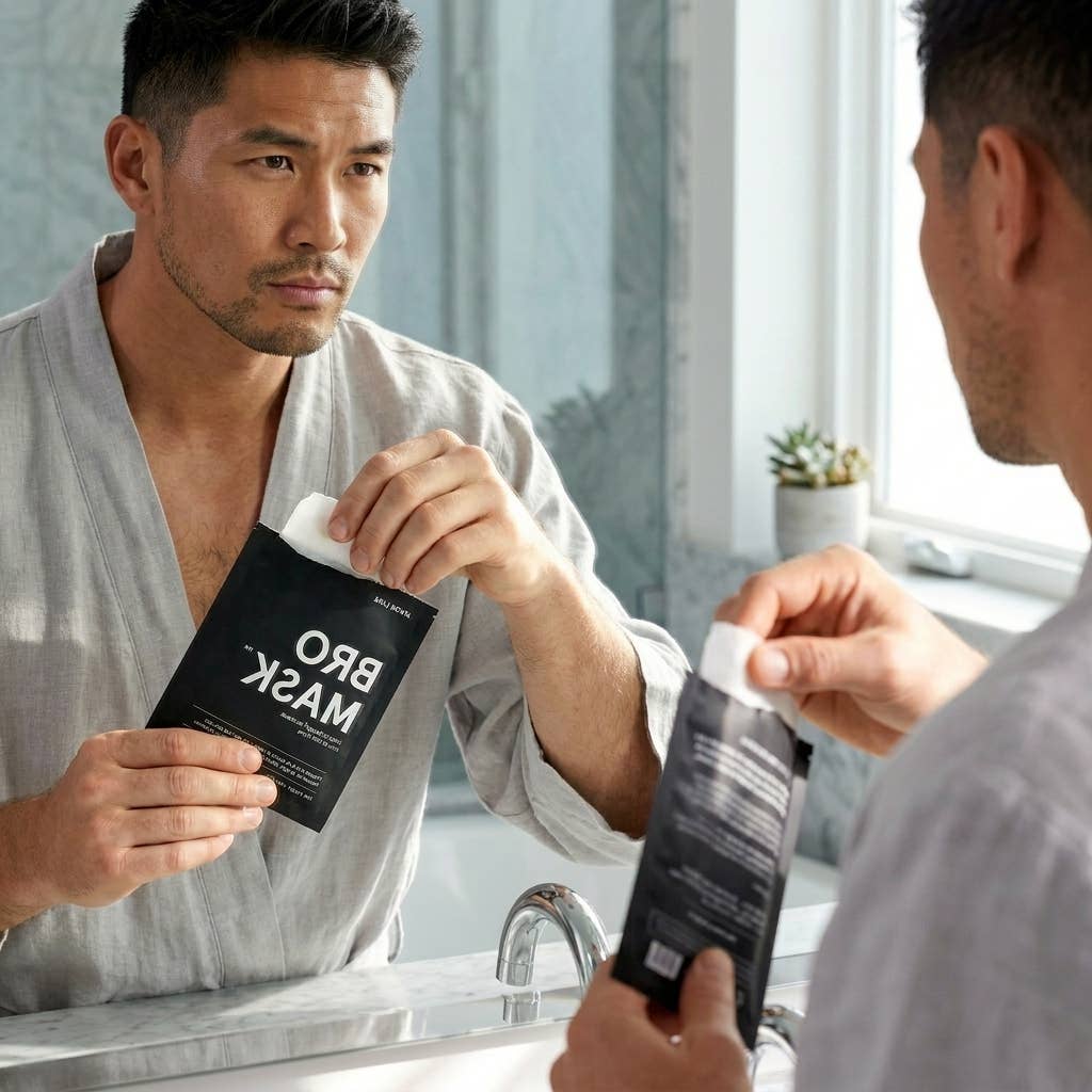 JAXON LANE - BRO MASK Hydrogel Face Mask Sheet Mask for Men (Single)