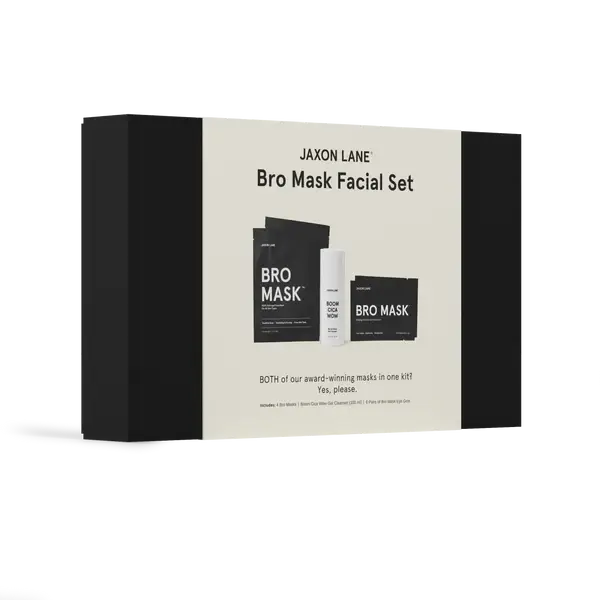 JAXON LANE - Bro Mask Facial Set- Ready, Set, Glow Gift Box by Jaxon Lane
