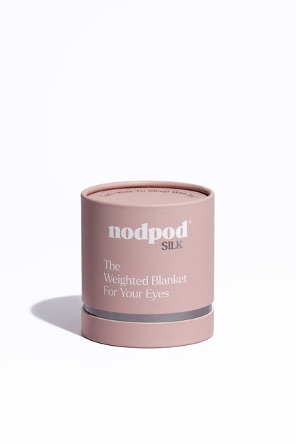 nodpod - Silk Weighted Sleep Mask- Petal - Eye Mask
