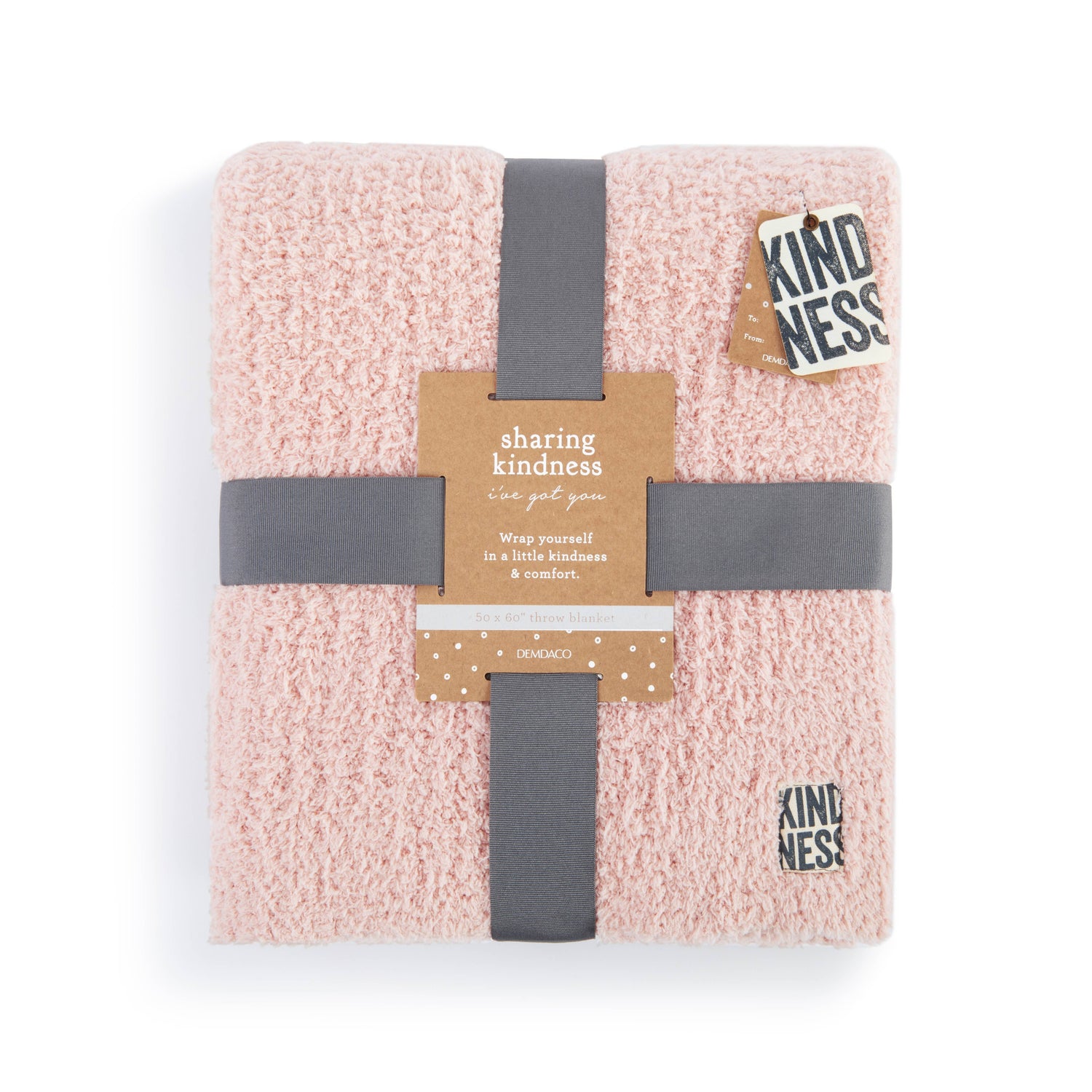 DEMDACO - Throw Blanket - Rose Cloud