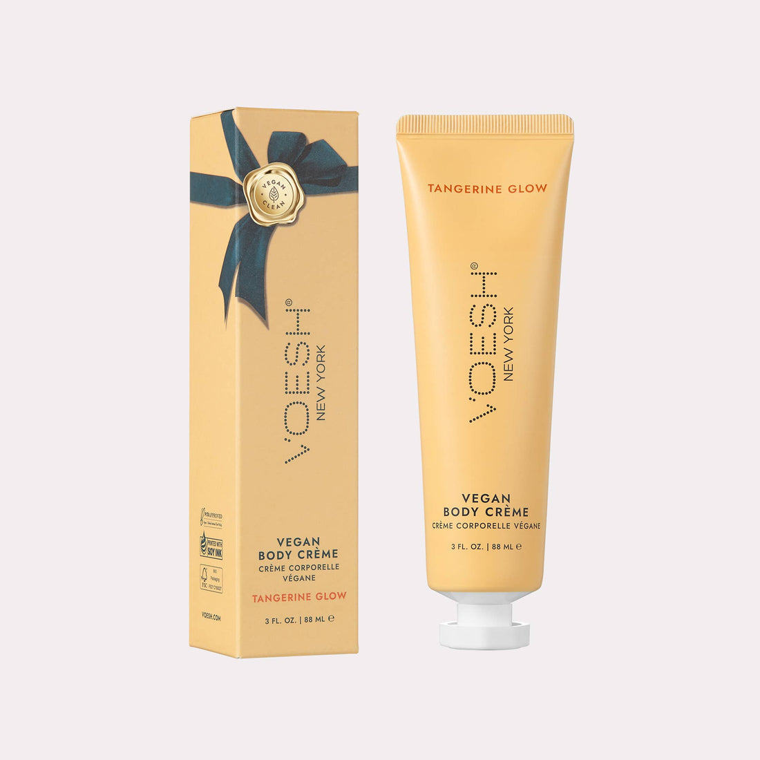 VOESH New York - Vegan Body Crème - Tangerine Glow 3oz Retail