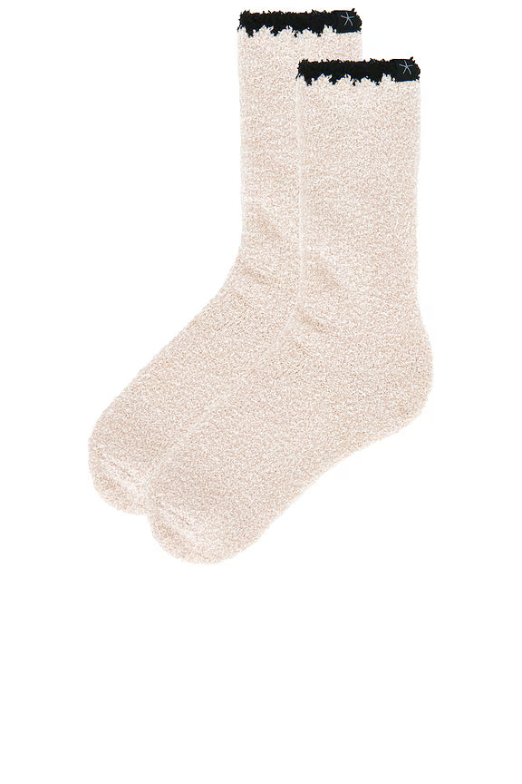 CozyChic Blanket Stitch Socks