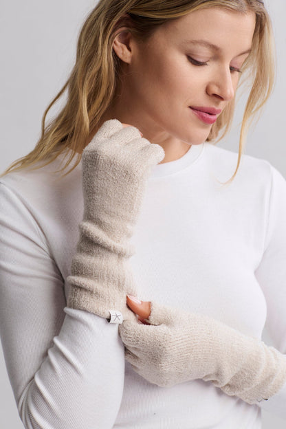 Barefoot Dreams CozyChic Lite Fingerless Gloves