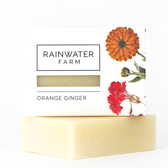 Rainwater Farm Orange Ginger Bar Soap