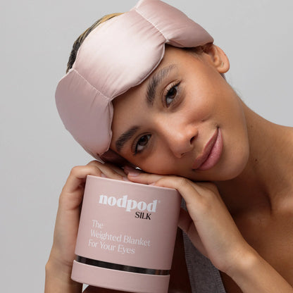 nodpod - Petal Mineralized Silk Weighted Sleep Mask - Eye Mask