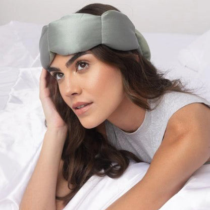 nodpod - Willow Mineralized Silk Weighted Sleep Mask - Eye Mask