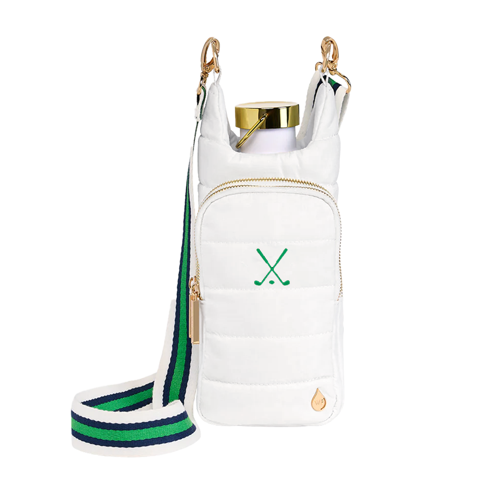 WanderFull - Original HydroBag - White Ripstop HydroBag® with Golf Embroidery