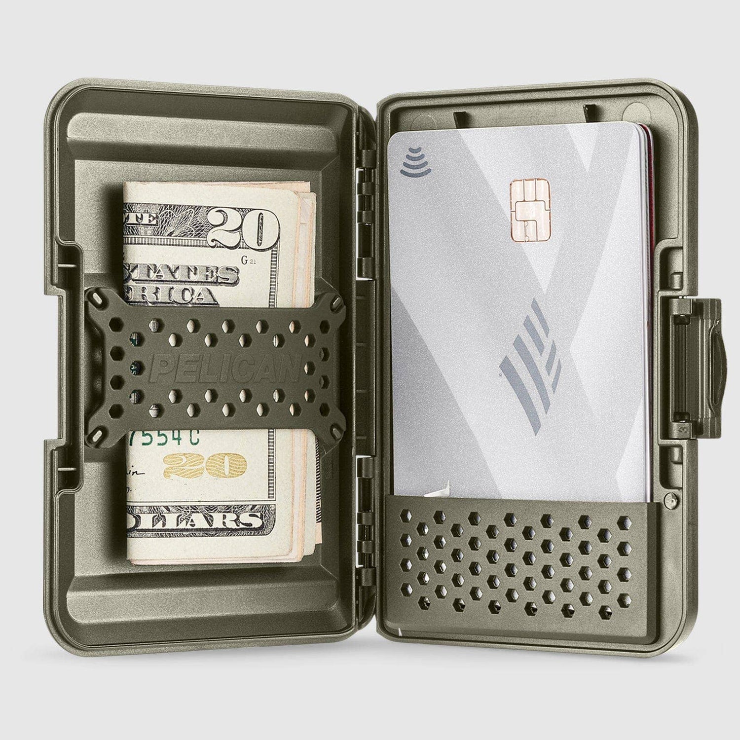Case-Mate - Pelican Protector OD Green MagSafe Wallet