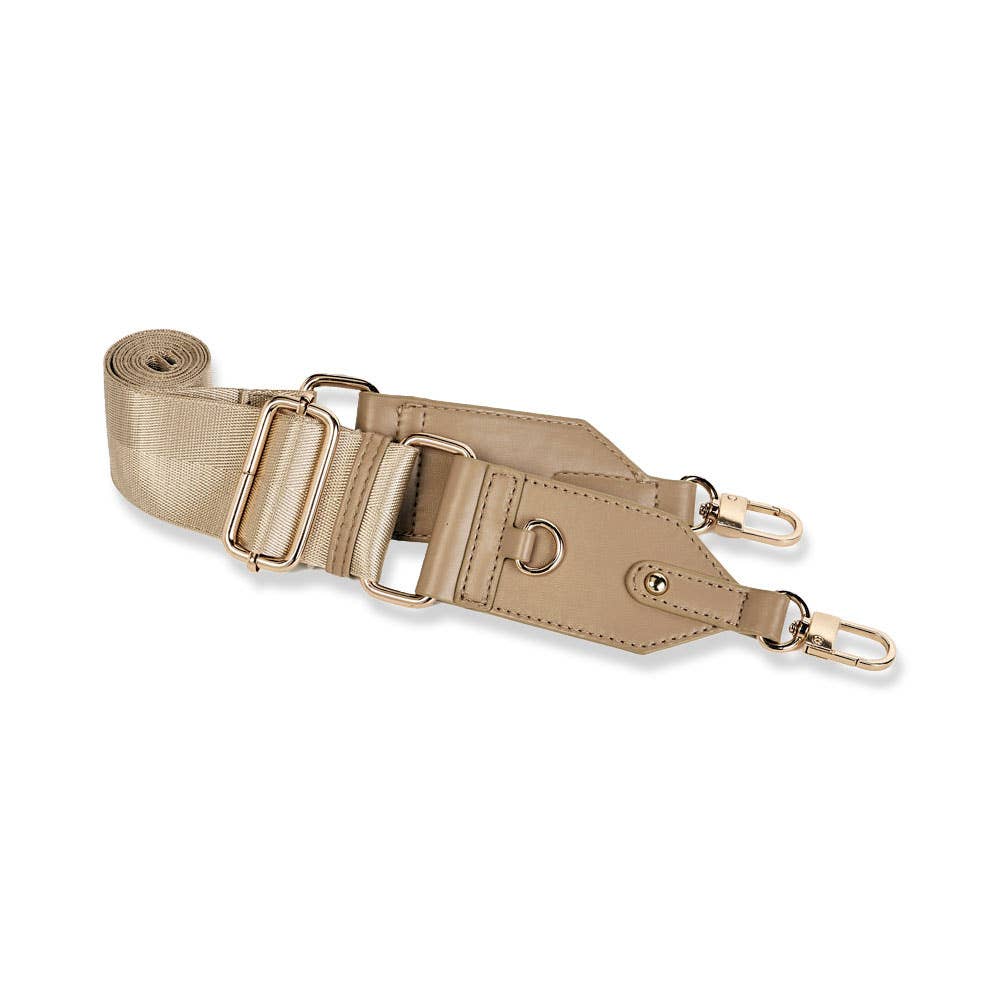 WanderFull - Original HydroBag - Taupe Vegan Leather Hydrobag® with Strap Bundle