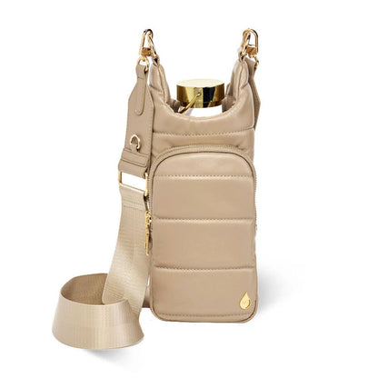 WanderFull - Original HydroBag - Taupe Vegan Leather Hydrobag® with Strap Bundle
