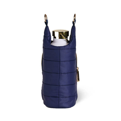 WanderFull - Original HydroBag - Navy Blue Matte HydroBag™ with Navy/Gold Strap