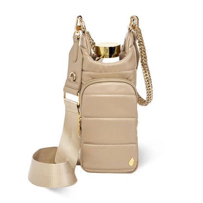 WanderFull - Original HydroBag - Taupe Vegan Leather Hydrobag® with Strap Bundle