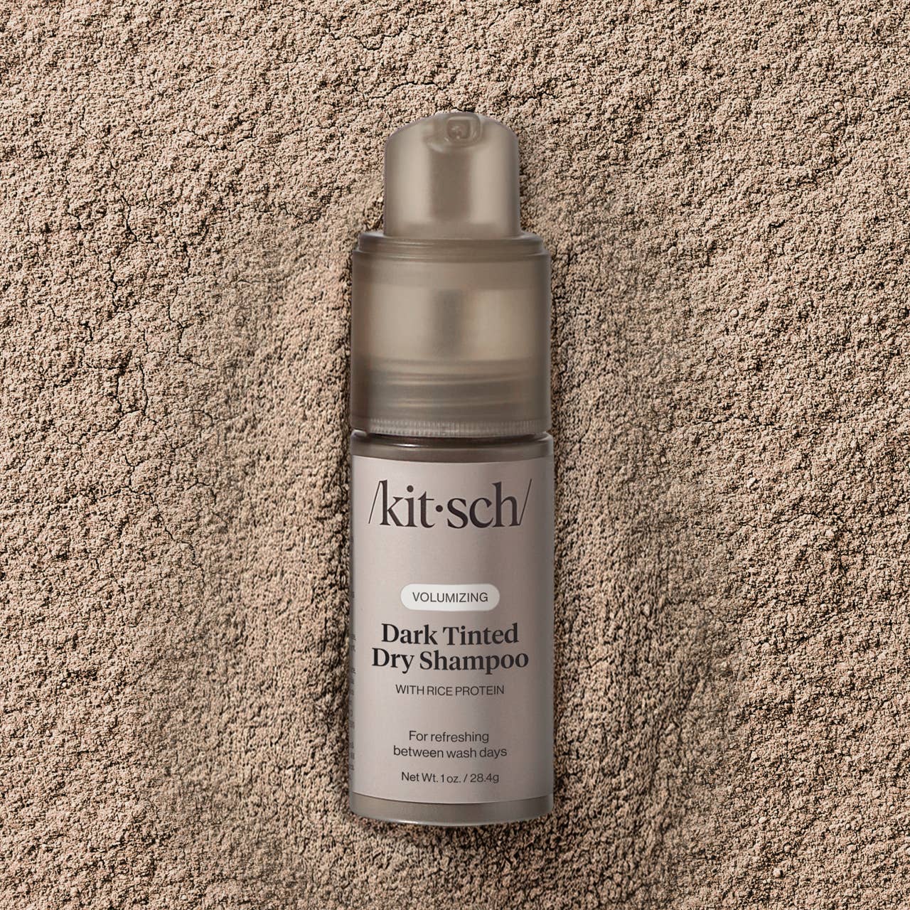 KITSCH - Volumizing Rice Protein Dry Shampoo - Dark Tinted 1 oz