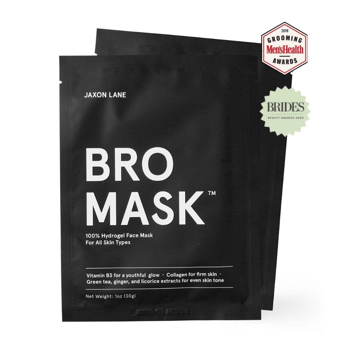 JAXON LANE - BRO MASK Hydrogel Face Mask Sheet Mask for Men (Single)