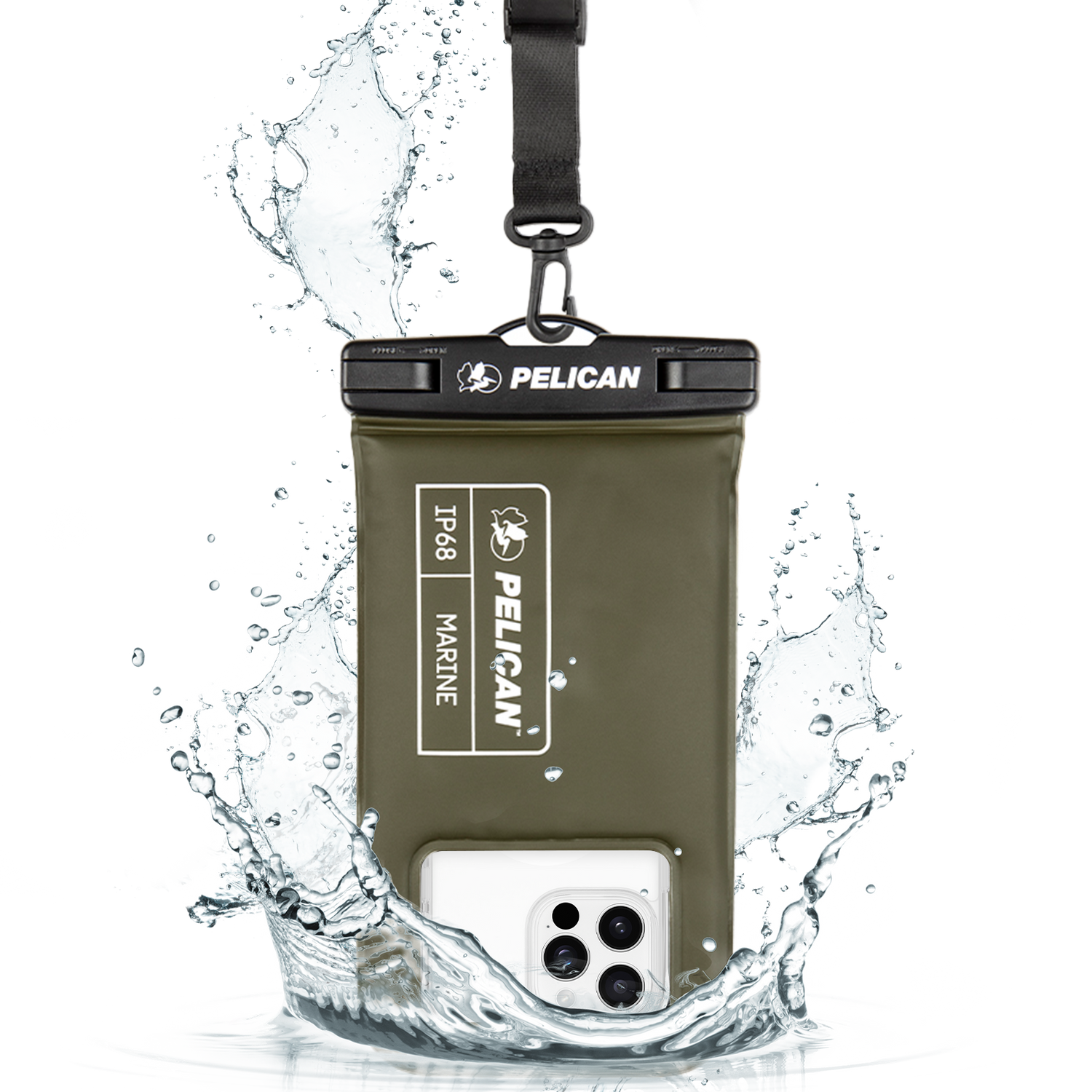 Case-Mate - Pelican Marine Waterproof Floating Phone Pouch