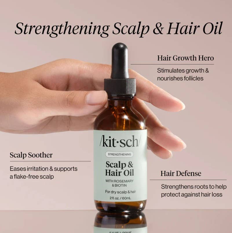 KITSCH - Strengthening Hair &amp; Scalp Oil