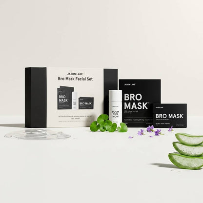 JAXON LANE - Bro Mask Facial Set- Ready, Set, Glow Gift Box by Jaxon Lane