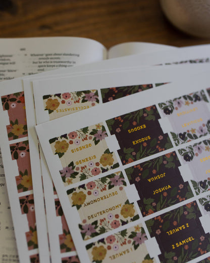 The Daily Grace Co - Magnolia Floral Bible Tabs
