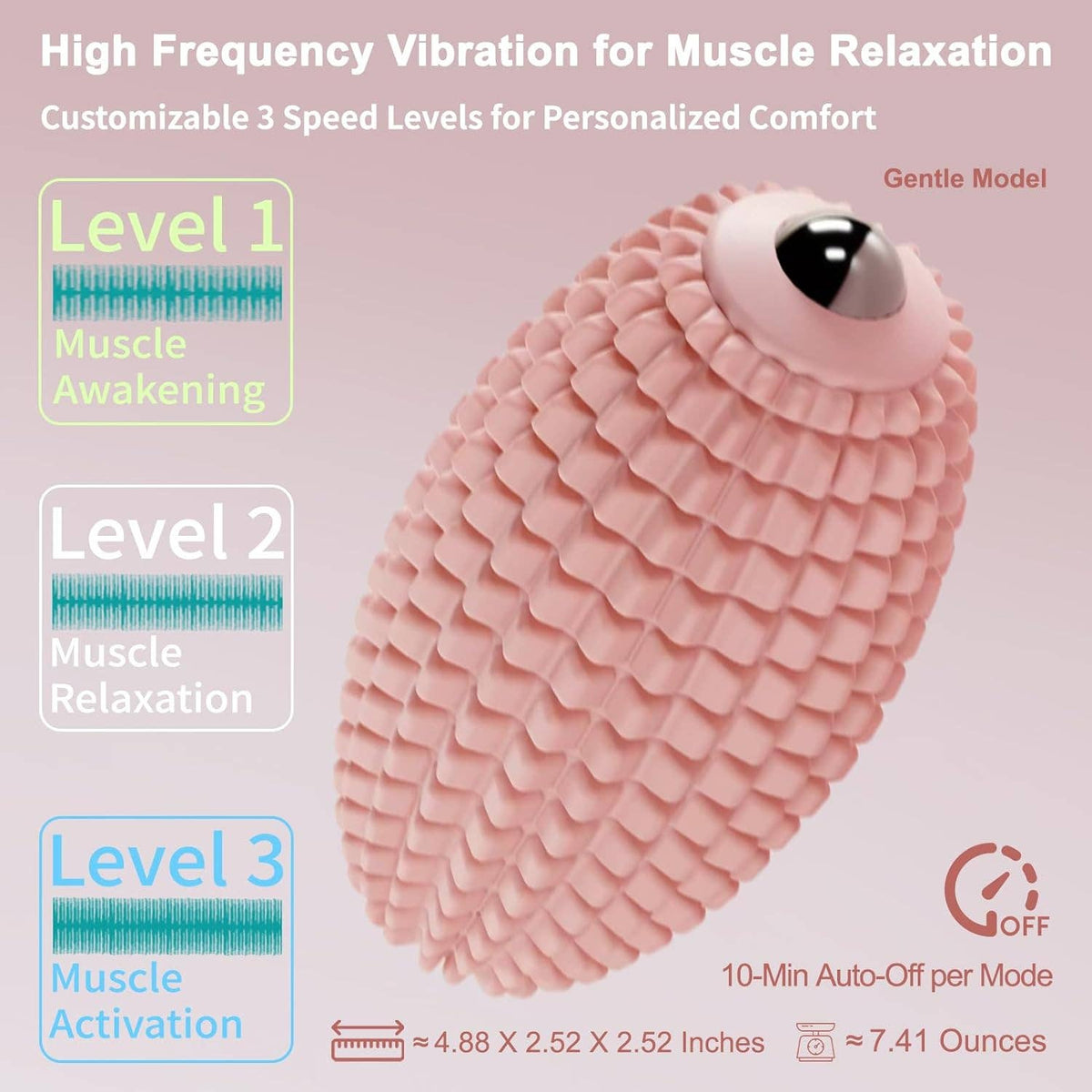 VIGOR - Yoga Fitness Deep Massage Relax Olive Fascia Silicone