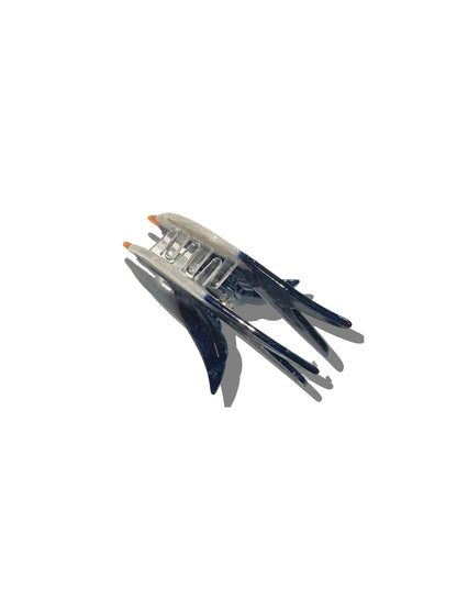 Solar Eclipse - Hand-painted Swallow Bird Claw Hair Clip | Eco-Friendly