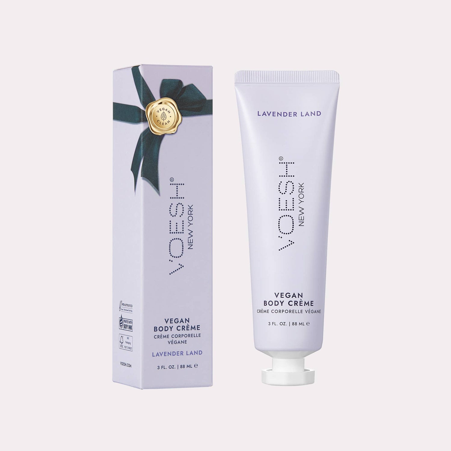 VOESH New York - Vegan Body Crème - Lavender Land 3oz Retail
