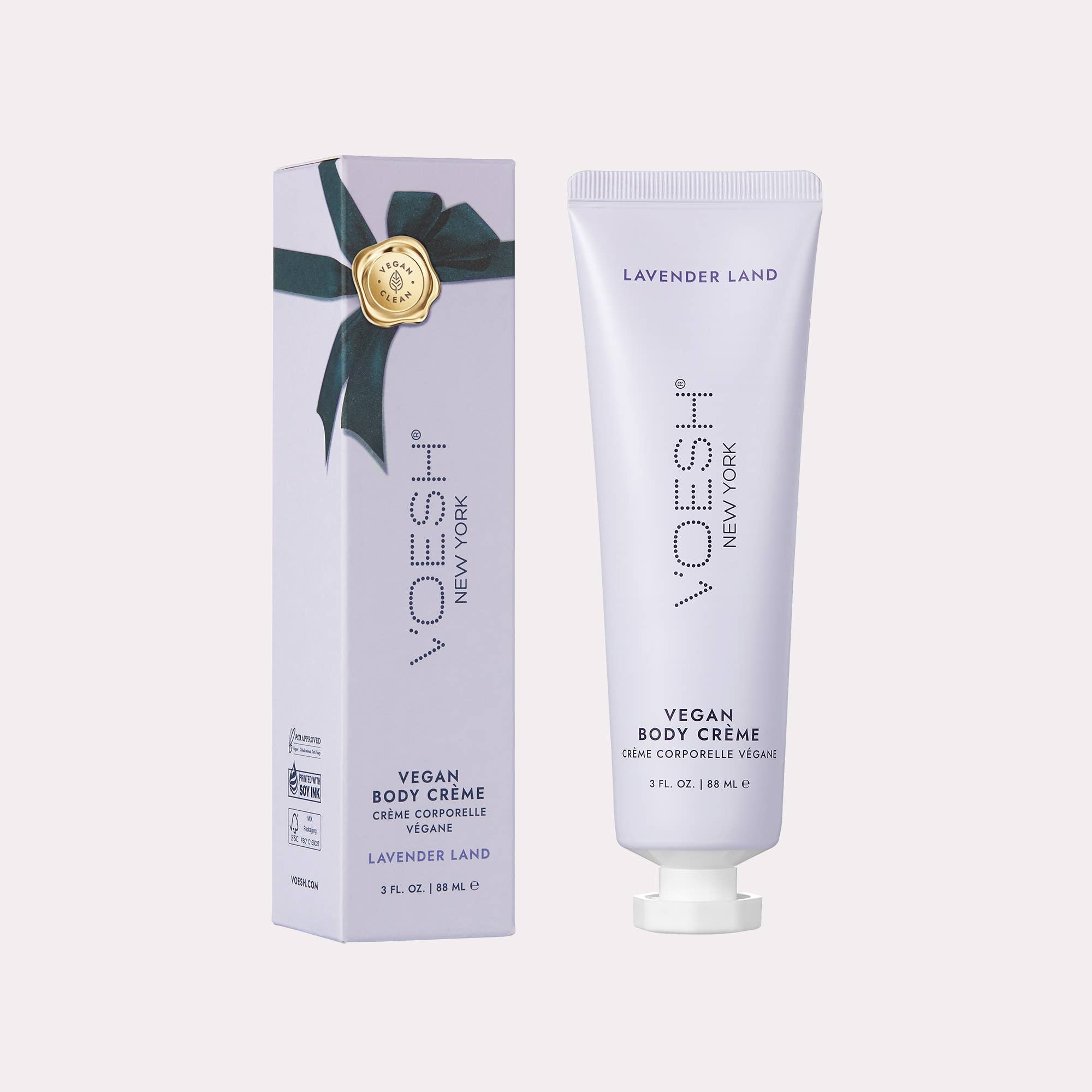 VOESH New York - Vegan Body Crème - Lavender Land 3oz Retail